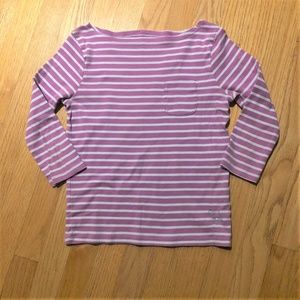 Girls Boatneck Tee Mini Boden 11Y